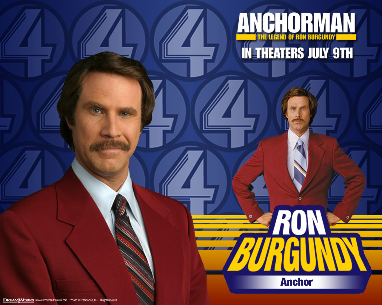 Anchorman Ron Burgundy Broadcast Journalist